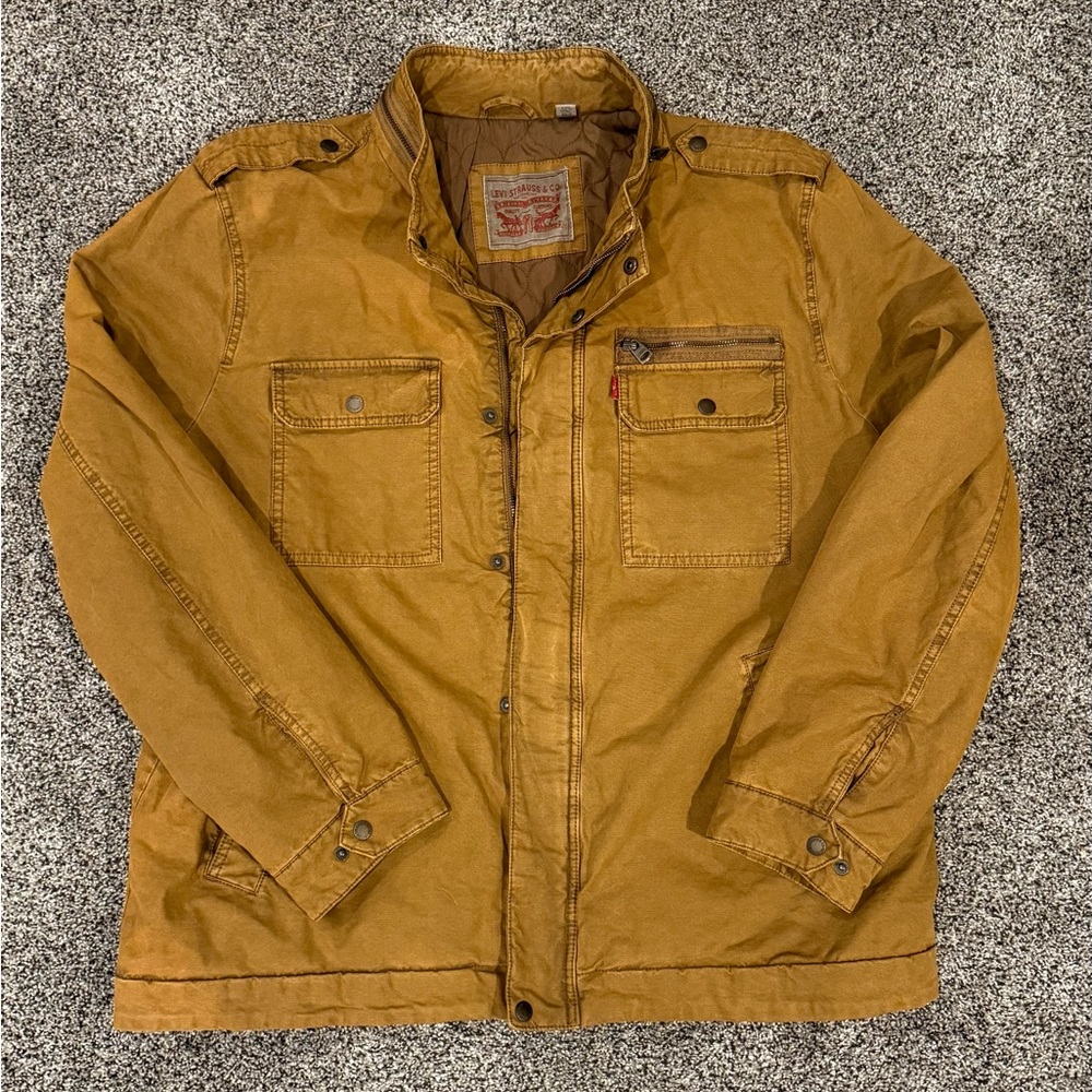 NEW LEVI’S Cotton Military Jacket XXL